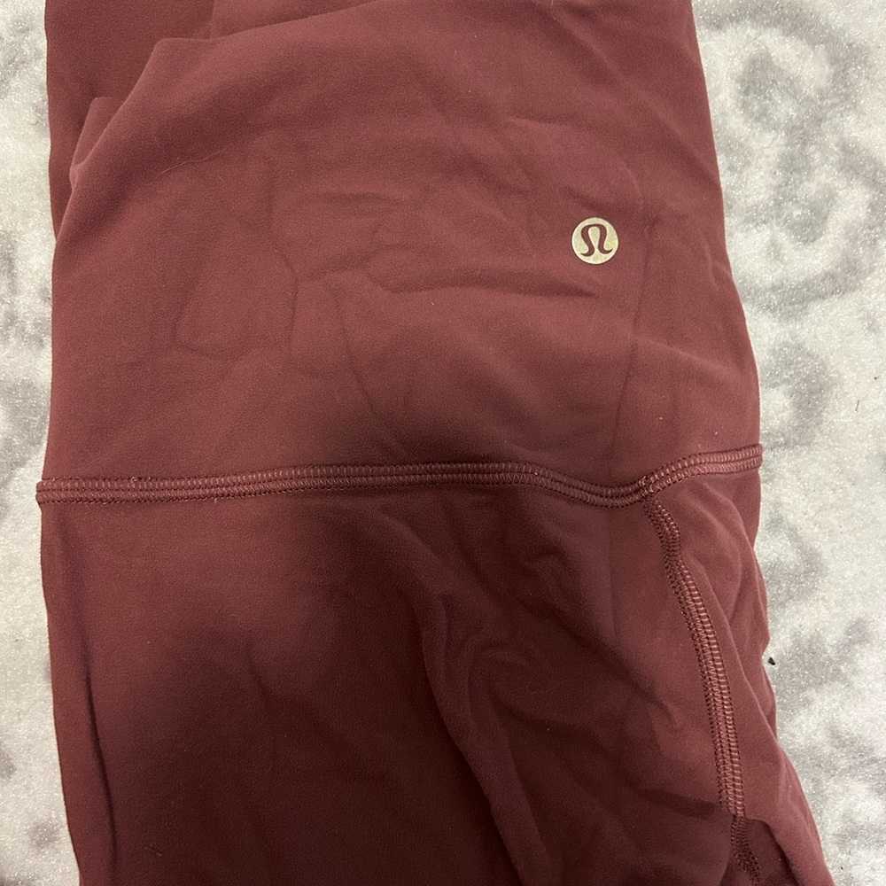 lululemon athletica Maroon Pants